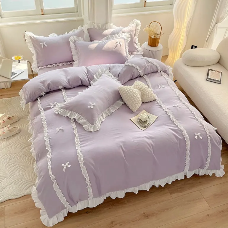 Pretty Princess Ruffled Bedding Set