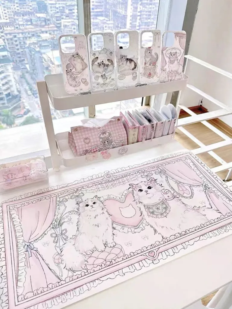 Princess Kitty Mouse Pad