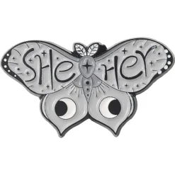Pronoun Butterfly Enamel Pins