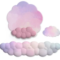 Puffy Cloud Pastel Wrist Rest
