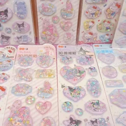 Puffy 3D Kawaii Stickers