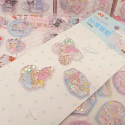 Puffy 3D Kawaii Stickers