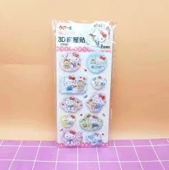 Puffy 3D Kawaii Stickers
