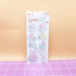Puffy 3D Kawaii Stickers