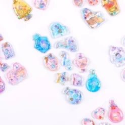 Puffy Glitter Stickers