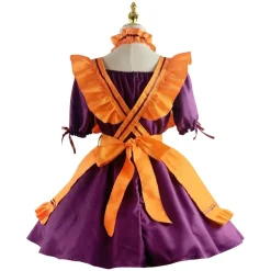 Pumpkin Queen Maid Cosplay Dress