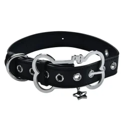 Puppy Bone Choker Necklace