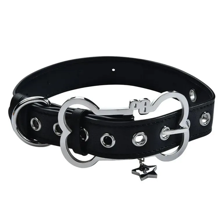 Puppy Bone Choker Necklace