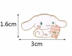 Puppy Cake Enamel Pin