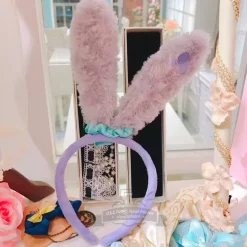 Purple Bunny Ear Headband