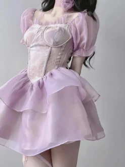 Purple Ethereal Fairy Dress