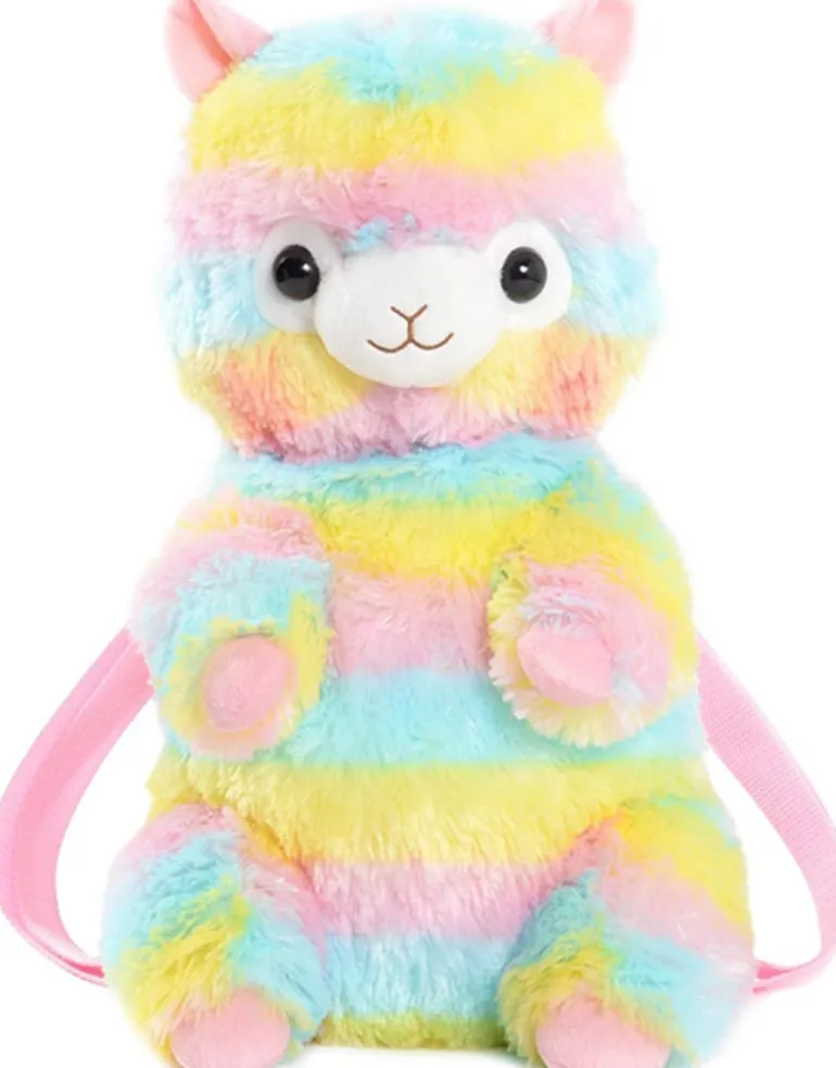 Rainbow Alpaca Backpack