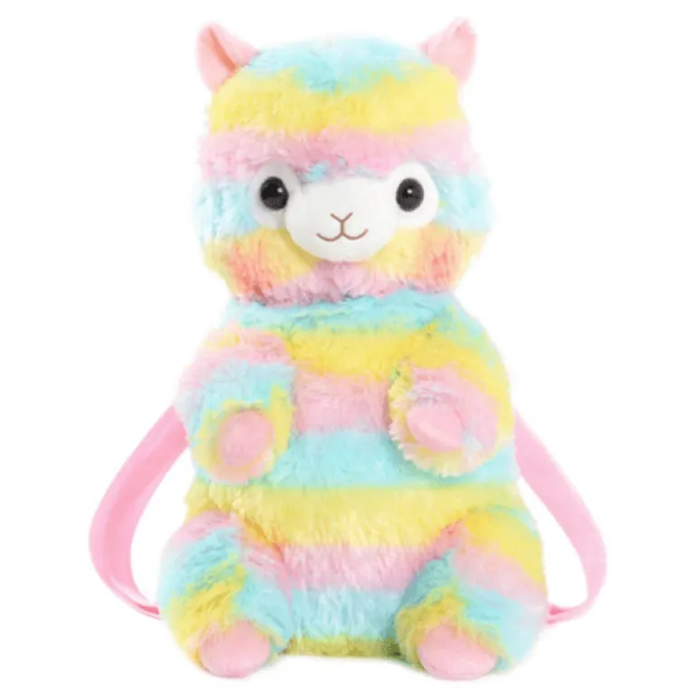 Rainbow Alpaca Backpack