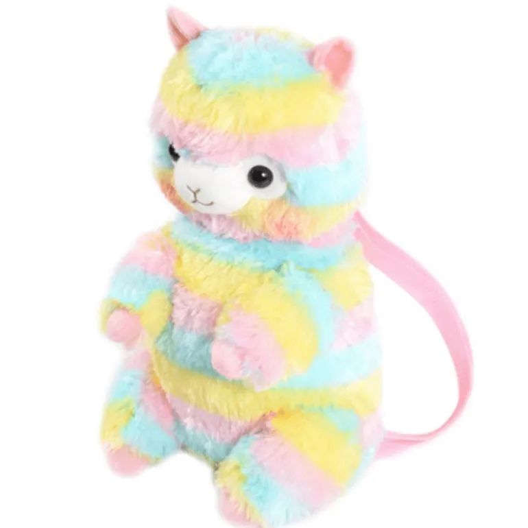 Rainbow Alpaca Backpack