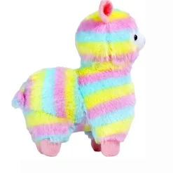 Rainbow Alpaca Keychain