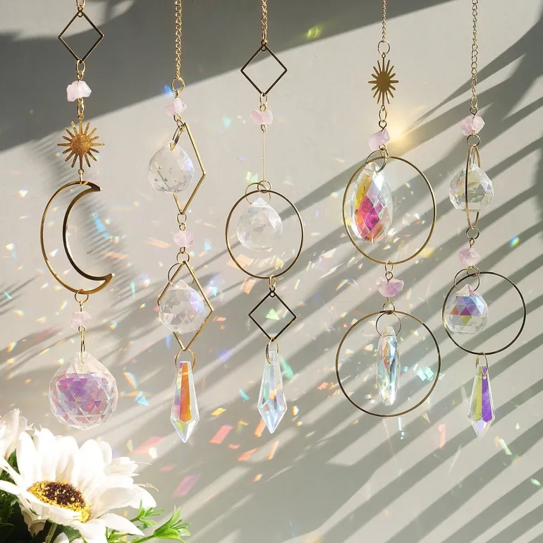 Rainbow Charm Suncatchers