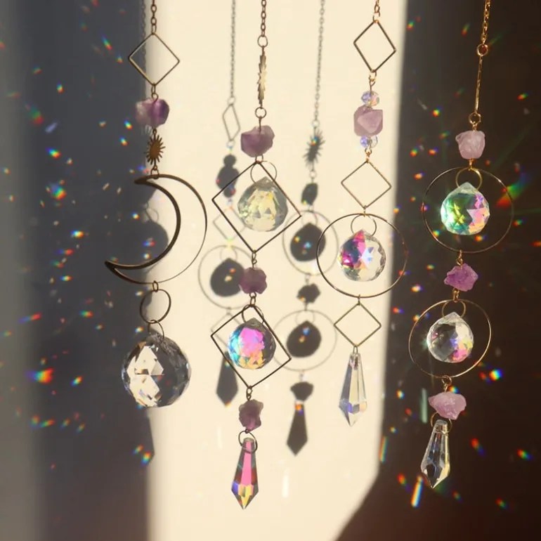 Rainbow Charm Suncatchers