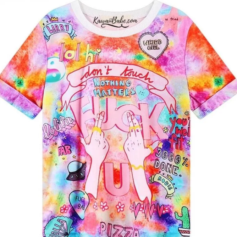 Rainbow Explosion Tee