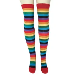 Rainbow Knee Socks