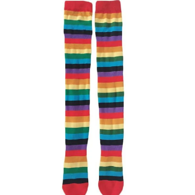 Rainbow Knee Socks