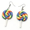 Rainbow Lollipop Earrings