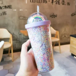 Rainbow Sprinkles Water Bottle