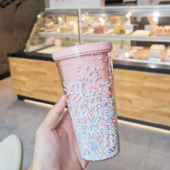 Rainbow Sprinkles Water Bottle