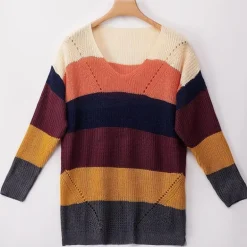 Rainbow Sweater Dress
