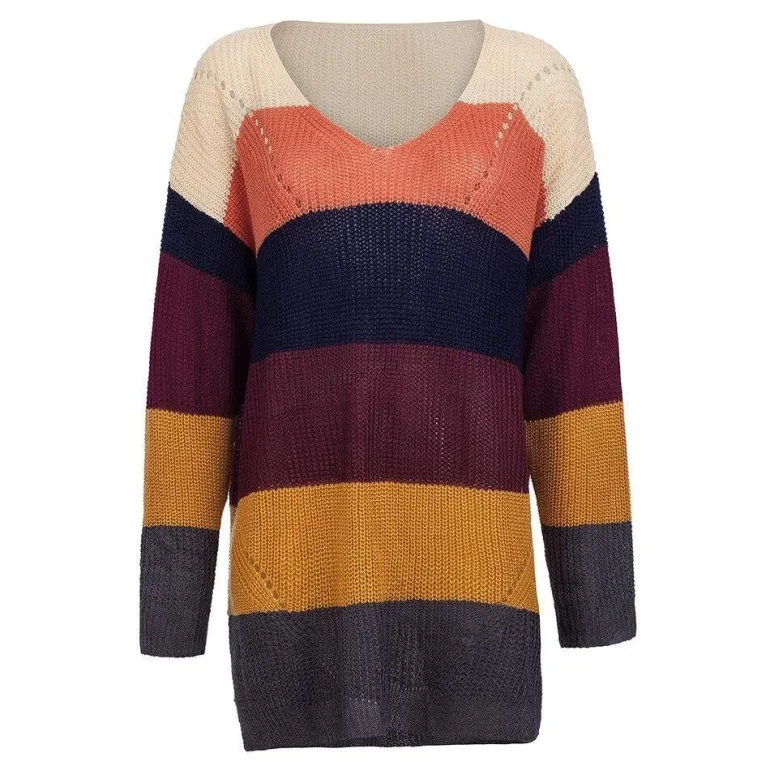 Rainbow Sweater Dress