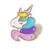 Rainbow Unicorn Enamel Pin