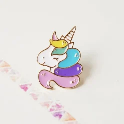 Rainbow Unicorn Enamel Pin