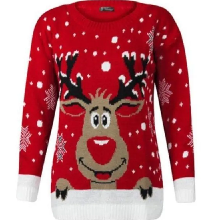 Reindeer Knit Sweater