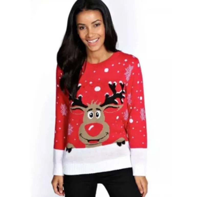 Reindeer Knit Sweater