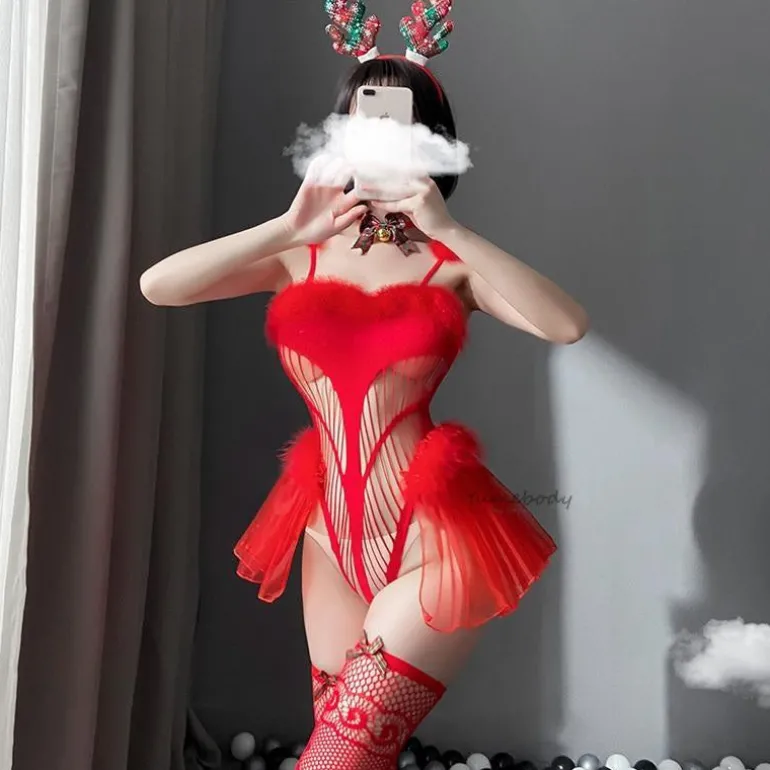 Reindeer Tutu Lingerie Set