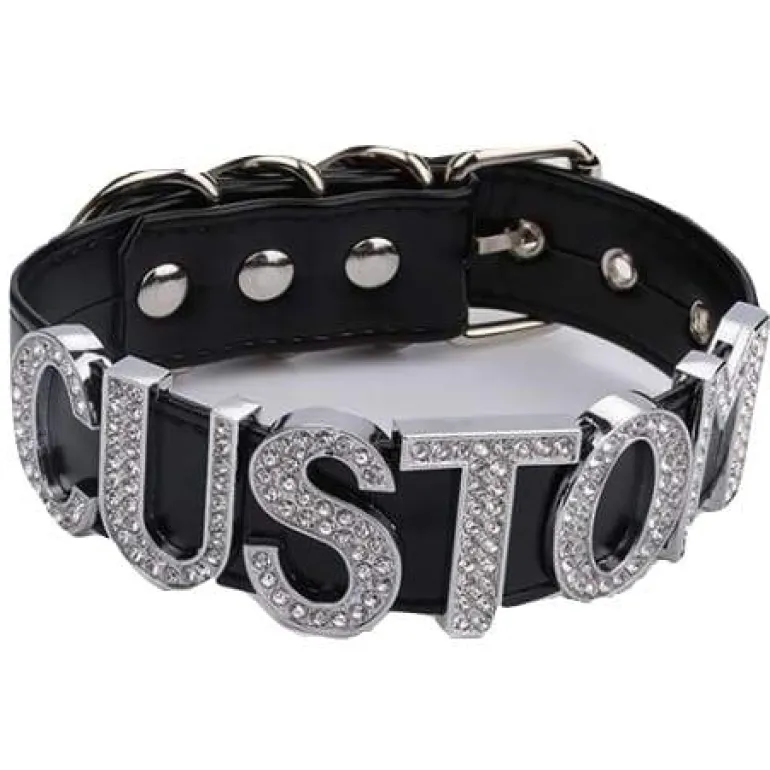 Rhinestone Custom Collar