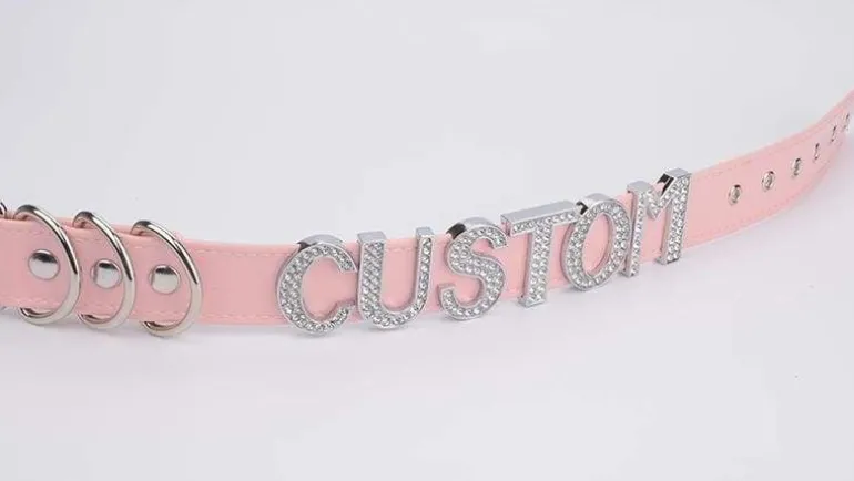 Rhinestone Custom Collar