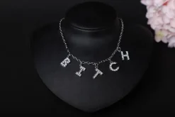 Rhinestone Daddy Necklace