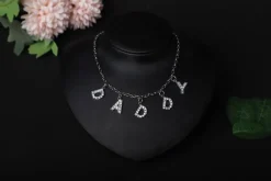Rhinestone Daddy Necklace