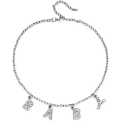 Rhinestone Daddy Necklace