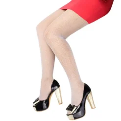 Rhinestone Studded Fishnets