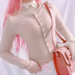 Ribbed Knit Cardigan Top