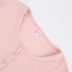 Ribbed Knit Cardigan Top