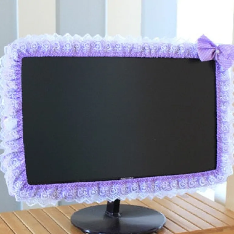 Ribbon & Bows Monitor Cover