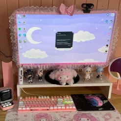 Ribbon & Bows Monitor Cover