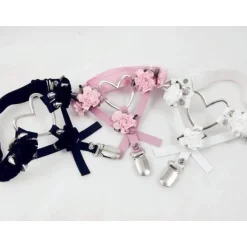 Rose Heart Garter