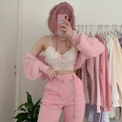 Rosebud Nymphette Crop Top