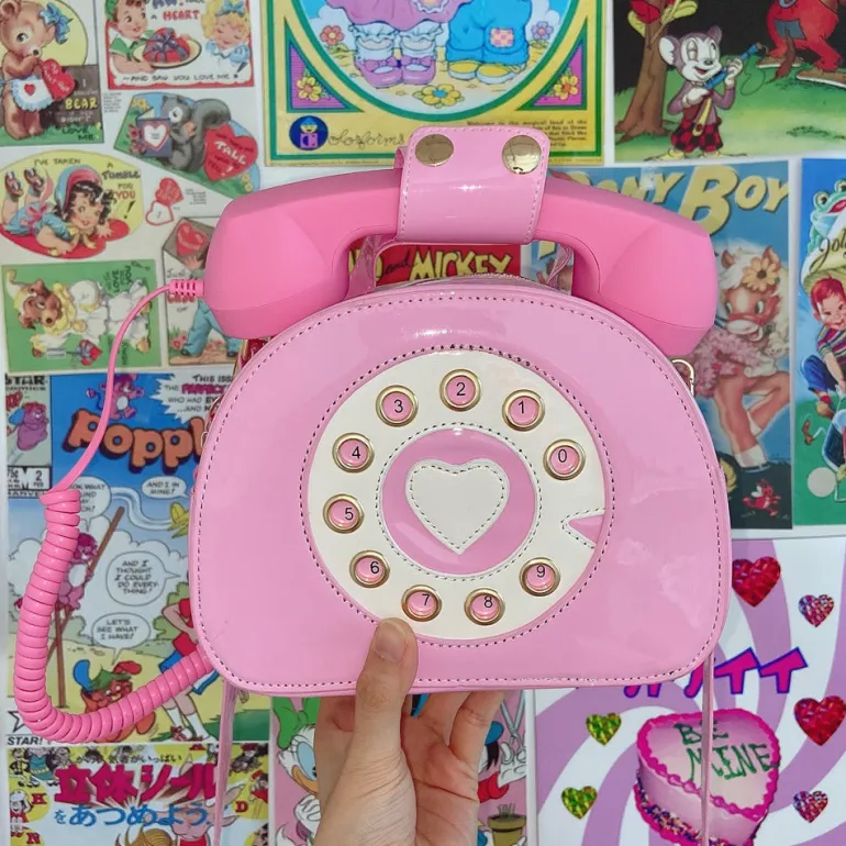 Rotary Phone Handbag