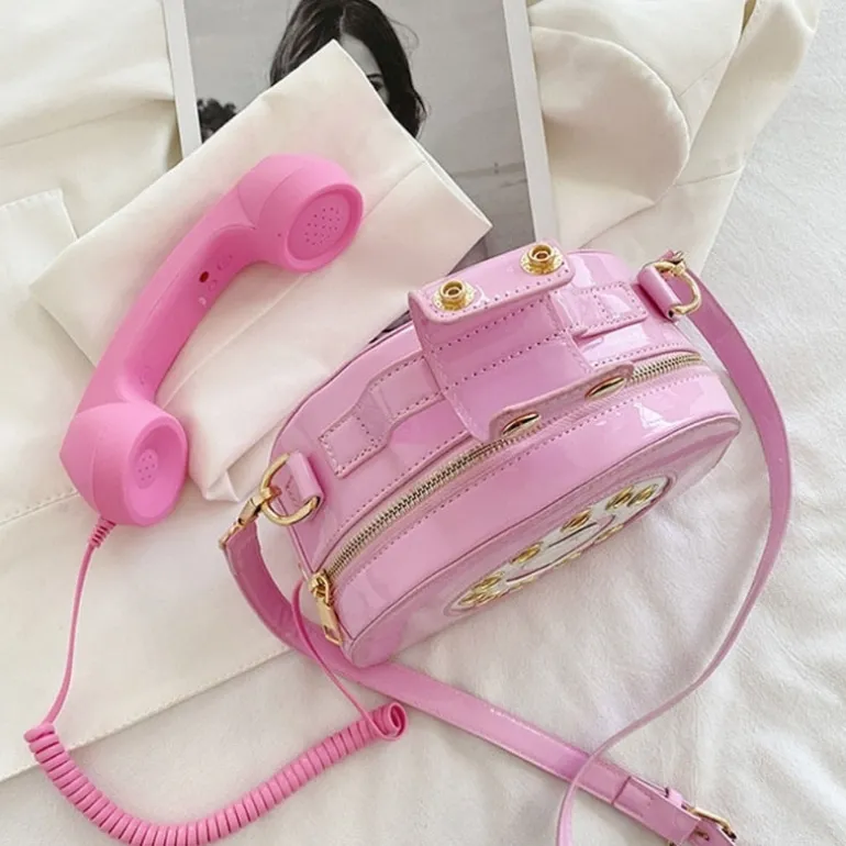 Rotary Phone Handbag
