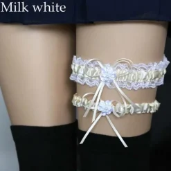 Ruffled Garter Belt Set