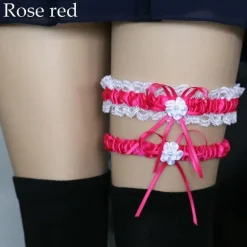 Ruffled Garter Belt Set